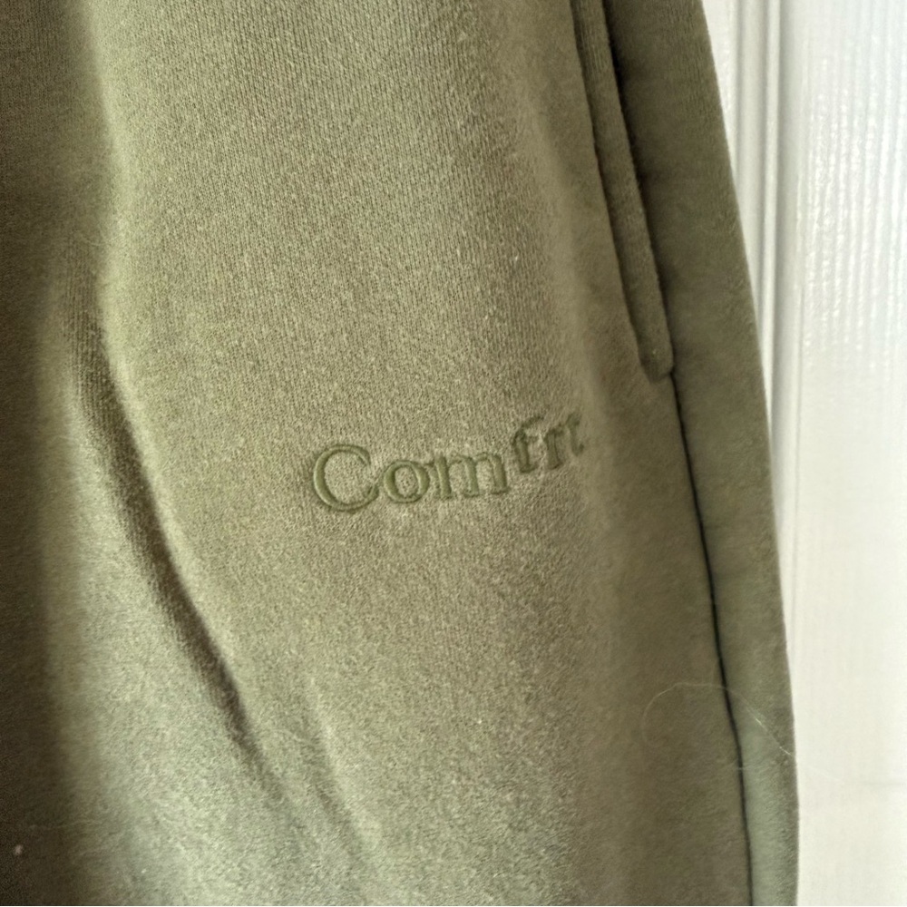 Comfrt Olive Green Sweatpants - Picture 3 of 4